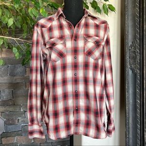 American Eagle Outfitters plaid button down